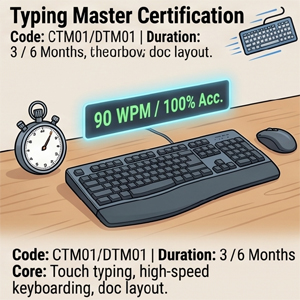 DTM (Diploma In typing master)